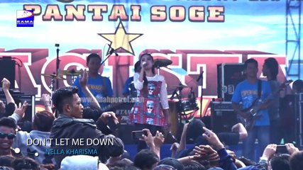 Don't Let Me Down - Nella Kharisma - LAGISTA Live Pantai Soge Pacitan 2017