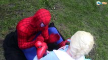 Hulk Spiderman vs Zombie SAW Attack! Frozen Elsa Zombies Funny Superheroes Movies IRL