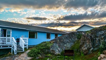 Amazing View Of The Land Of The Largest Ice Body "Greenland"