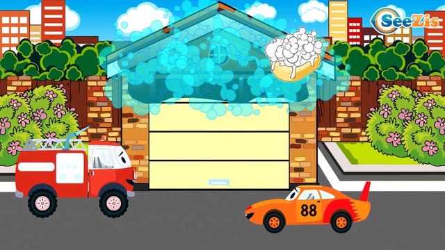 English episodes compilation Cars for kids - The Tow Truck - Kids Channel KC - Power Wheels PW