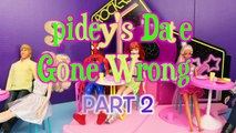 Spiderman & Mary Jane Barbie Date Goes Wrong with Elsa, Anna, Merida PART 1 by DisneyCarTo