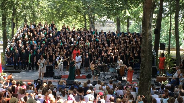 Urban Voices sur le cours Saint-Pierre
