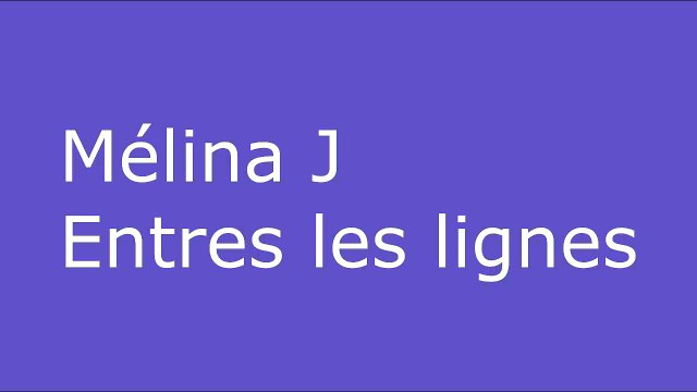 Paroles Entre les lignes lyrics translation