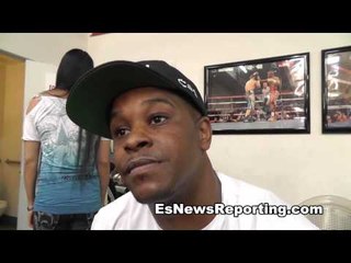 dejuan blake of TMT boxing on floyd mayweather vs guerrero - EsNews Boxing