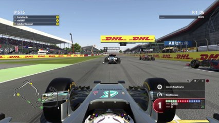 F1 2016 Testrennen Silverstone
