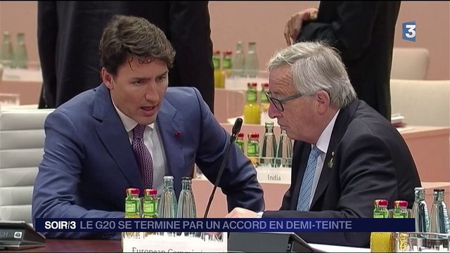 Hambourg : le G20 se termine par un accord en demi-teinte