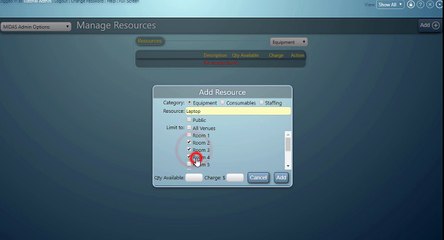 MIDAS: How To Setup Resources & Add Them To Bookings
