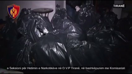Sekuestrimi i 468 kg kanabis në Tiranë