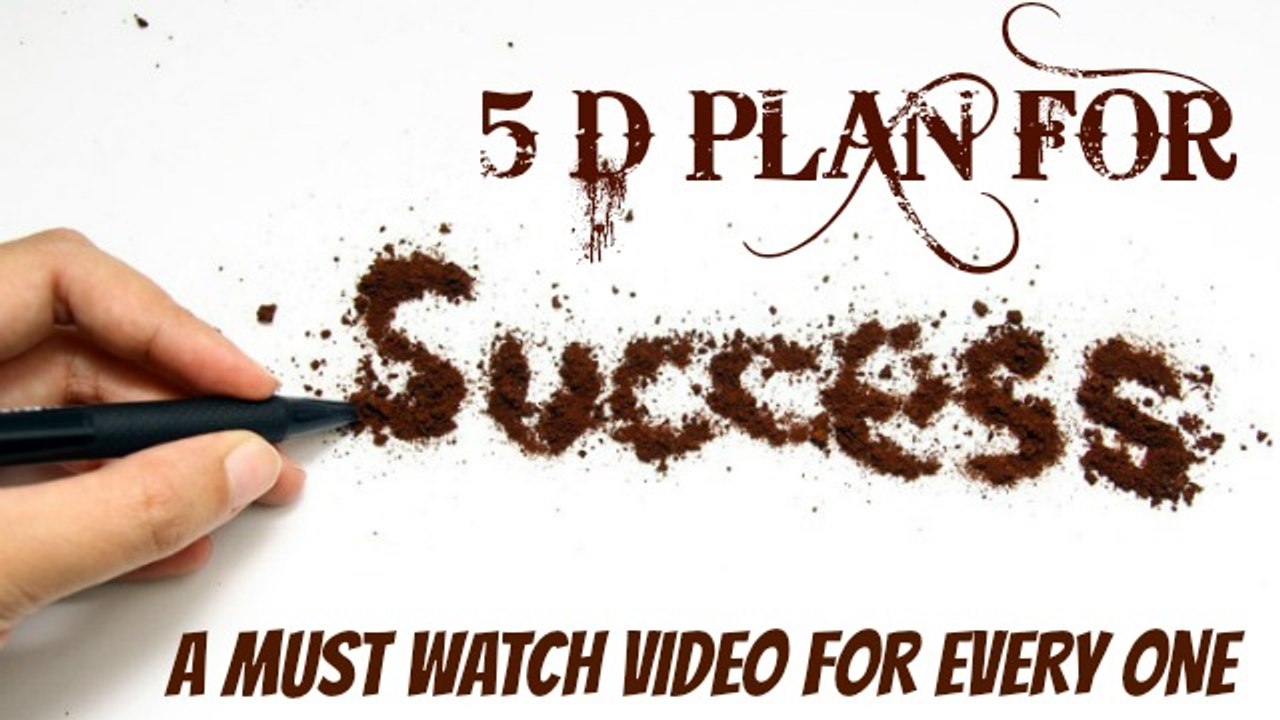 "5 D Plan of Success" A Must Watch Motivational Video in Hindi by Top Motivational Speaker in India Ratan K. Gupta