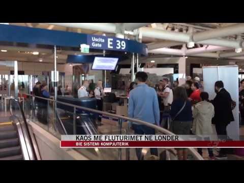 Kaos me fluturimet në Londër, bie sistemi kompjuterik - News, Lajme - Vizion Plus