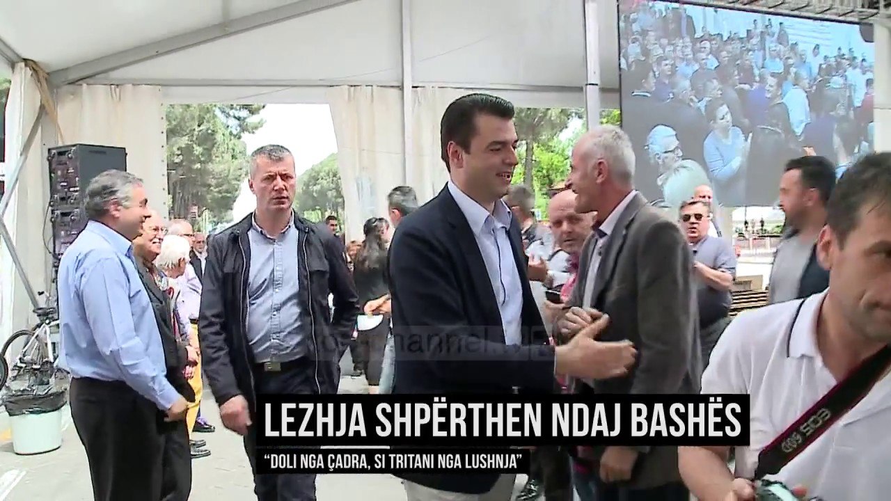 Lezhja shpërthen ndaj Bashës - Top Channel Albania - News - Lajme