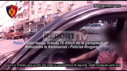 Download Video: Report TV - Të dehur dhe me shpejtësi, 7 shoferë në pranga, 1260 gjoba