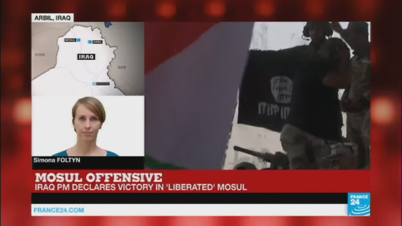 F24 corresp in Mosul Simona Foltyn