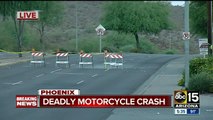 Motorcyclist killed in north Phoenix, driver in custody for suspected impairment