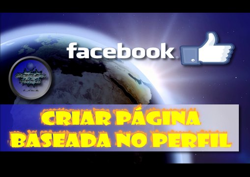 Criar Página Baseada no seu Perfil do Facebook