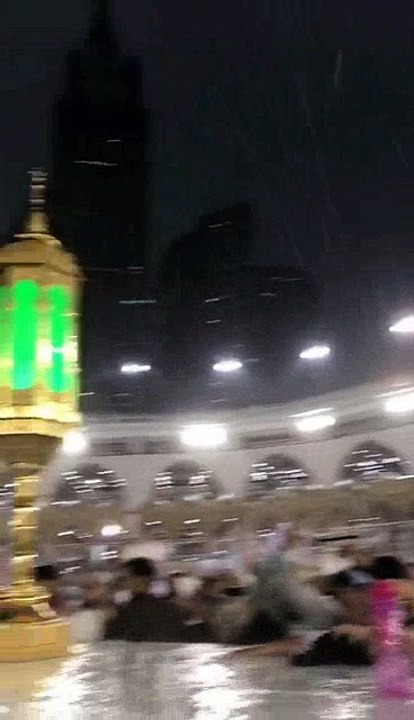 Rain in Makkah