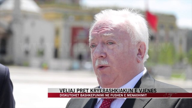 Veliaj pret kryebashkiakun e Vjenës - News, Lajme - Vizion Plus