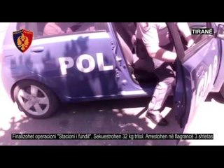 Kapen 32 kilogramë tritol, 3 në pranga