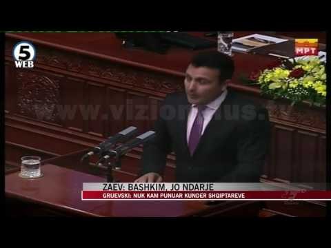 Kuvendi voton qeverinë Zaev në Maqedoni - News, Lajme - Vizion Plus
