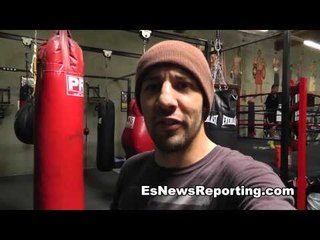 john molina jr imitates elie seckbach - EsNews Boxing