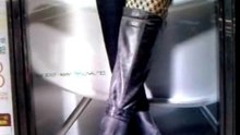Fishnets and big leather boots