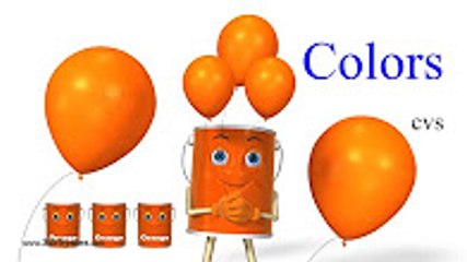 Learn Colors Song 2 - 3D Animation Colors Rhymes and Colors Songs for Children