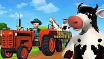 Old MacDonald Had A Farm Animal Sounds Song - Kids Songs