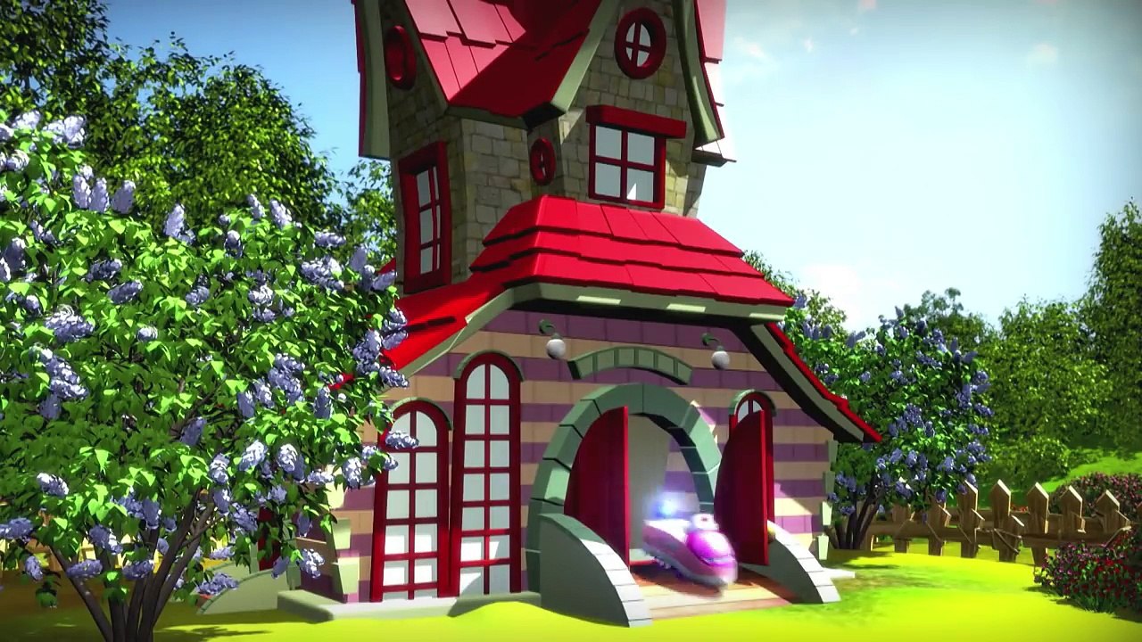 Dessin animé Nouveau aventure train Tishka