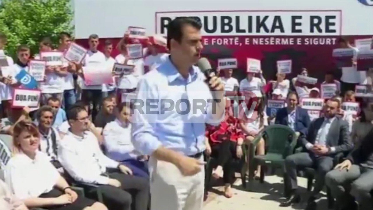 Report TV - Basha sulmon LSI nga Pogradeci: Votat për LSI janë vota në gjol