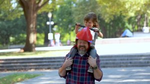 Helmet lets kids "drive" their parents because self-respect is overrated