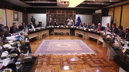 Ekonomi Bakanı Zeybekci, Iran'da Bakan Nimetzade Ile Bir Araya Geldi