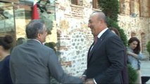 Bakan Çavuşoğlu, ABD Dışişleri Bakanı Rex Tillerson ile Bir Araya Geldi