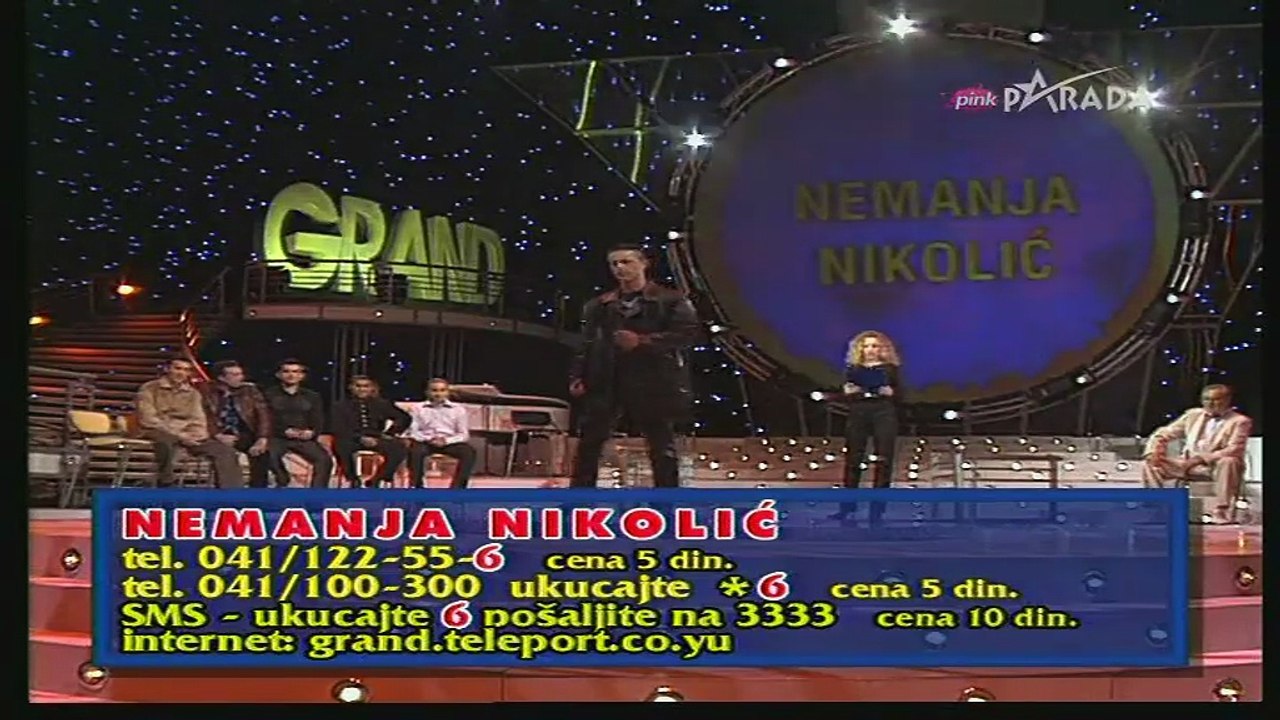 Nemanja Nikolic -  Pesme moje, Tebi je lako (Zvezde Granda 2004)