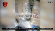 Report TV - Vlorë,gjendet e fshehur në pyll gomonia me 685 kg kanabis
