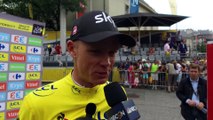 Chris Froome : « Sentiments partagés »