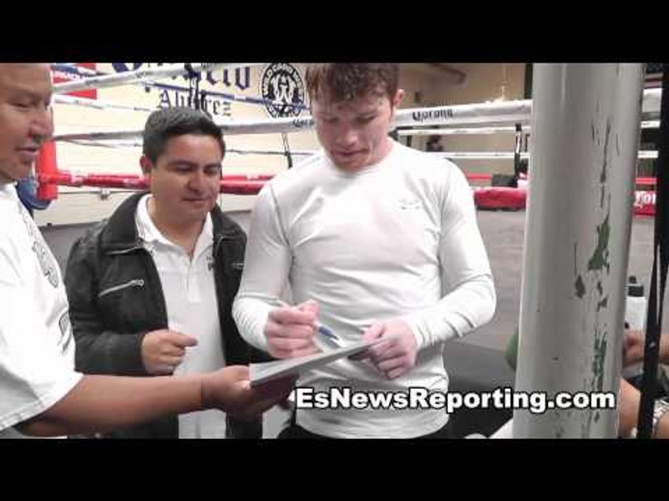 what does canelo alvarez have to say about his fight poster - EsNews Boxing