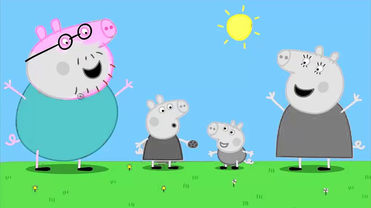 Пеппа свинья солнечно день раскраска страницы Пеппа свинья раскраска Книга