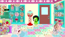 Baby Hulk & Frozen Elsa Gumball Machine Challenge Gumball Candy Colours! Baby Hulk Rainbow Tongue! , Cartoons movies animated 2017 & 2018