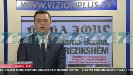 SHTYPI I DITES ME TITUJT E GAZETAVE E DIEL 4 QERSHOR 2017 - News, Lajme - Kanali 7