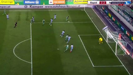2-2 Manuel Thurnwald Goal International Club Friendly - 09/07.2017 Rapid Wien 2-2 AS Monaco