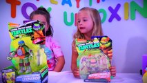 Teenage Mutant Ninja Turtles new TMNT Toy Unboxing Half Shell Heroes DisneyCarToys