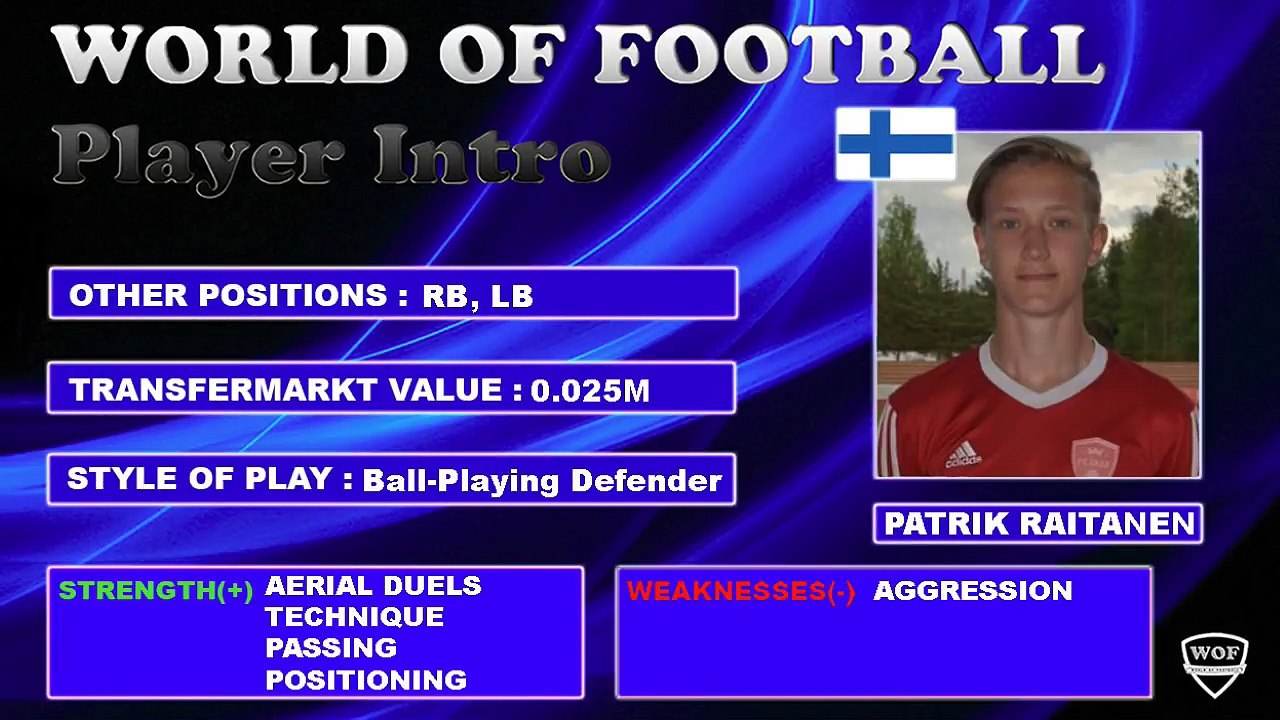 PATRIK RAITANEN _ FC Jazz _ Skills _ 2016_2017 (HD)