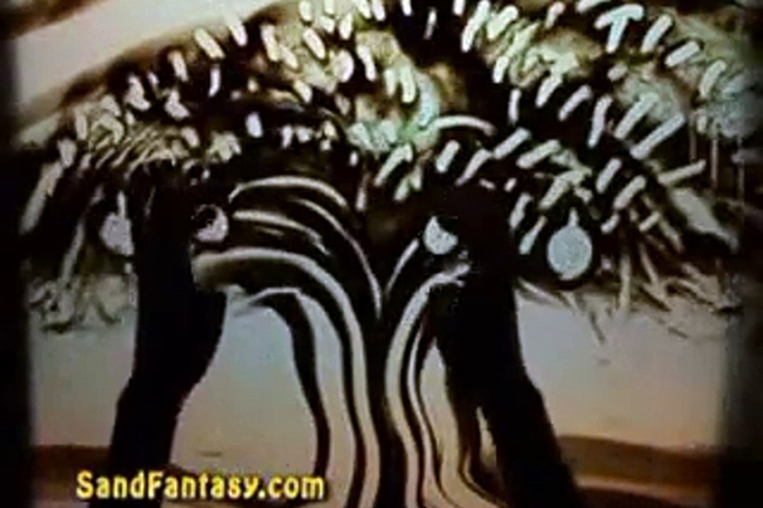 A Beautiful Sand Art