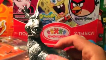 Добрее Шрек сюрприз распаковка киндер сюрпризы лунтик,киндерино,шрек и дисней принцессы