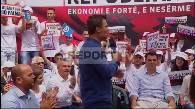 Report TV - Alibeaj prezanton Bashën si “projektues të Rilindjes”