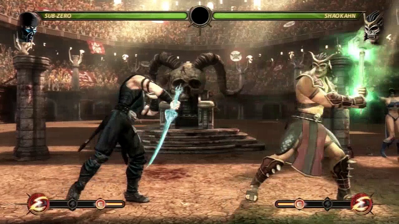 SHAOKAHN VS SUB ZERO-Mortal Kombat