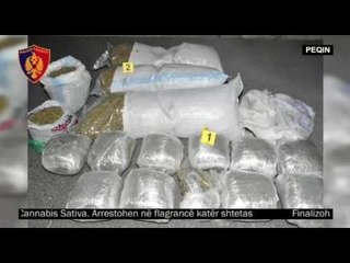 65 kg kanabis brenda BMW X5, arrestohen 4 persona