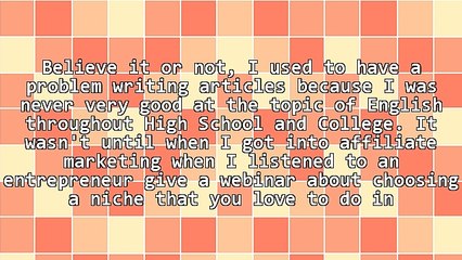 What You Need to Know to Write Your First Article