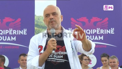 Report TV - Rama: PD çift surprizë në Vlorë Vangjelin me Dashin e Havasë