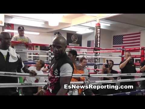 floyd mayweather vs robert guerrero fight in las vegas may 4th - EsNews Boxing
